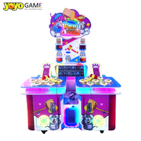 Machine de jeu à monnayeur pour enfants à deux joueurs, jeu de marteau de frappe, jeu de cartes à récompenses, jeu Whack-a-Mole, jeu de tapotement pour enfants, à vendre