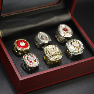 Clemson tigres. Juego de <span class=keywords><strong>6</strong></span> anillos, anillos de campeonato de fútbol, anillo clásico nostálgico conmemorativo popular de Europa y América - Product Image 3