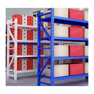 Fabricant d'étagères Guanghong rayonnage à usage moyen 200/300/500kg étagères en acier de stockage de longue portée pour système d'étagères d'entrepôt - Product Image 1