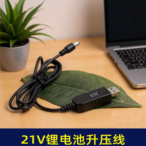 Câble convertisseur Usb vers Dc 21V, pour chargeur de batterie au Lithium, connecteur d'adaptateur d'alimentation pour pompe à eau et drones - Product Image 5