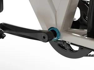 Vélo électrique urbain intelligent avec moteur 15Ah 36V250W, écran LCD, assistance au pédalage par <span class=keywords><strong>courroie</strong></span> en carbone, capteur de couple, frein à disque hydraulique - Product Image 5