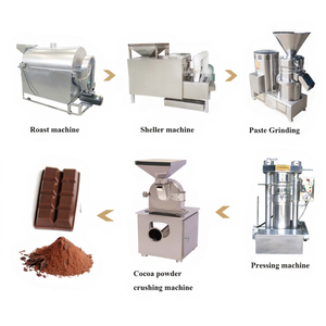 Équipement de transformation du cacao, mélangeurs électriques pour le broyage humide des fèves de cacao, machine à broyer la pâte de cacao - Product Image 1
