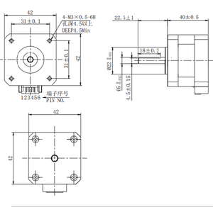 YPF China Factory - Mejor Precio - Motor Híbrido 1.0a 17 de 4 Cables y 40 mm para Impresora 3D - Product Image 3