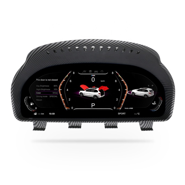 Linux System 12.3'' LCD Instrument Cockpit for BMW 6 7 Series CIC/NBT System Digital Speedometer Instrument Cluster
