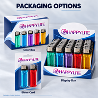 Briquet jetable en plastique avec roue de sécurité enfant, impression personnalisée pour cigarettes et spirales anti-moustiques, pour supermarchés