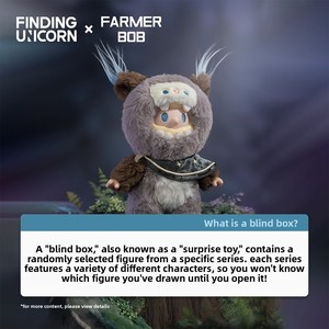 Unicorn FARMER BOB <span class=keywords><strong>Strange</strong></span> Night Tour Group Series Plush Blind Box Trendy Accessories Pendant Gift - Product Image 5