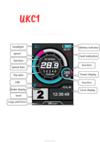 Kit de conversion E-bike puissant 5000W 72V avec batterie au lithium, contrôleur de moteur sans balais 100A et éclairage LED rotatif pour moyeu arrière de 150mm