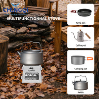 Poêle à feu pour Camping en plein air poêle multifonctionnel Barbecue à charbon de bois Mini Barbecue pliable personnalisé randonnée Barbecue Portable