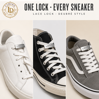 Breloque de lacet en alliage de zinc, type 'Lace Lock' et 'Deubre', avec logo personnalisé pour lacets de baskets DIY, 25mm 10mm, argent poli, vente en gros