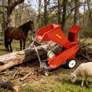 Nueva Trituradora Profesional de Alta Productividad para Corteza de Madera y Ramas, con Capacidad para Troncos de Árboles y Hojas de Palma - Product Image 1