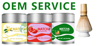 Poudre de Thé Matcha Vert Cérémonial Saveur Fraise Grade 6A
