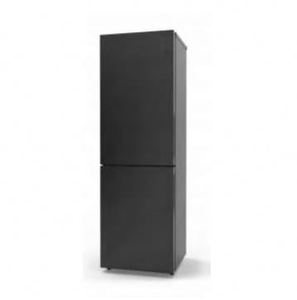 275L Double Door <b>Refrigerator</b> Glass Fridge Black and Wire Shelf Optional Glass Door Fridge - Product Image 3