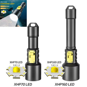 ไฟฉาย LED อลูมิเนียมอัลลอยด์กำลังสูงสำหรับดำน้ำ <span class=keywords><strong>IP68</strong></span> XHP70/XHP160 ไฟฉายกันน้ำสำหรับกิจกรรมกลางแจ้งและใต้น้ำ ความสว่างสูง - Product Image 6