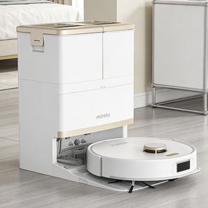 Robot Aspirador y Fregasuelos Combinado con Estación de Autolimpieza y Vacío Automático, Navegación LDS, Robot de Limpieza Inteligente para el Hogar, RTS Listo para Enviar - Product Image 1