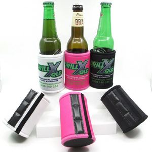 Neoprene Magnetic Can <b>Cooler</b> Insulated Beer Stubby Holder Waterproof <b>Bottle</b> Sleeve Custom Logo 330ml for <b>Fridge</b> and Bar - Product Image 1