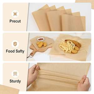 <span class=keywords><strong>Carta</strong></span> Antiaderente Resistente all'Olio <span class=keywords><strong>per</strong></span> Cottura e Avvolgimento Sandwich - Product Image 2