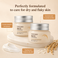 Crème Visage OEM au Céramide de Riz : Nourrit, Répare la Barrière Cutanée, Hydrate, Apaise les Peaux Sèches et Sensibles, pour un Éclat Doux – Soin Hydratant Quotidien