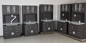 無料設計のカスタマイズ可能な移動式歯科診療室キャビネット、ミニマルデザインの高品質歯科キャビネット - Product Image 2