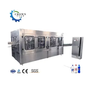 small soda pop and sparkling filling bottling machine soda water plant csd fill maker bottle washing