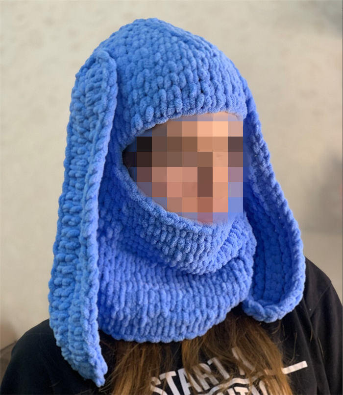 Warm Hood Full Face Cover Hat Cap Scarf - Eco-friendly