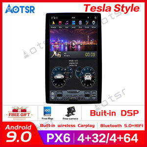 12,8 "Tesla estilo rotación IPS pantalla Universal 2 Din <span class=keywords><strong>Android</strong></span> 9,0 4 + 64GB coche DVD GPS Player Auto Radio estéreo de coche de Control de voz - Product Image 3