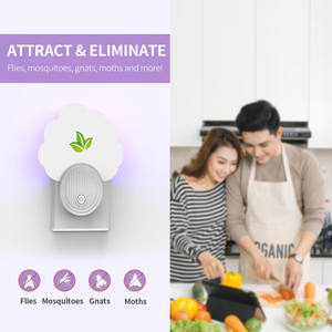 No tóxico eléctrico LED Insect Zapper Anti-Mosquito Fly Trap Sticky Bug Killing Machine para uso en interiores - Product Image 4