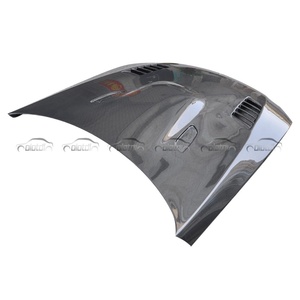 Pour BMW E92 E93 M3, amélioration style V, aérations de capot en carbone, couvercle de capot moteur avant, 2007+ - Product Image 5