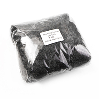 Gris Mixte Noir Couleur Naturel Cheveux Humains En Vrac Crochet Cheveux pour Femme Afro Crépus Dreadlocks Cheveux Humains