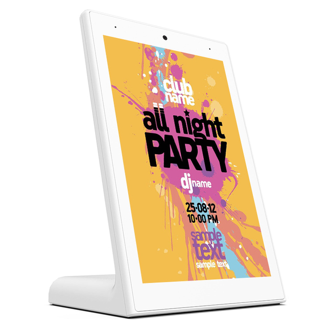L Shape 10 Inch Capacitive Touch WIFI POE Ethernet RK3576 4GB RAM Android 14 Tablet for Business Home Restaurant Client Feedback