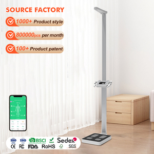 เครื่องชั่งน้ำหนักอัจฉริยะ ดีไซน์ทันสมัย รับน้ำหนักได้ 200 กก. ผลิตจากกระจกนิรภัยและวัสดุ ABS พร้อมหน้าจอ LCD ใช้พลังงานจากแบตเตอรี่ - Product Image 1