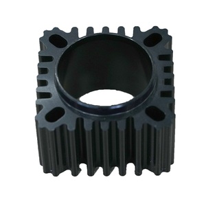 Disipador de calor de la serie 6000 de aleación de aluminio cuadrado personalizado de alta calidad ODM/perfil diseñado por el cliente corte soldado doblado perforado anodizado - Product Image 1