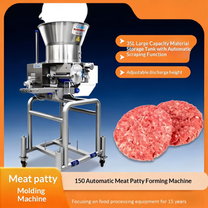 Máquina Automática para Hacer <span class=keywords><strong>Hamburguesas</strong></span> <span class=keywords><strong>de</strong></span> Pollo con Alta Productividad <span class=keywords><strong>de</strong></span> 35 Piezas/min para Restaurantes <span class=keywords><strong>de</strong></span> Comida Rápida - Product Image 2