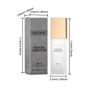 <strong>EELHOE</strong> Color Changing Liquid <strong>Foundation</strong> Moisturizing Waterproof No Creasing No Separation Lasting Concealer <strong>Makeup</strong> Products - Product Image 2