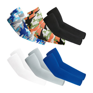 2024 Custom Logo UV Protected Outdoor Sports Elastic Cool Arm Sleeves Custom Printed for Men and Women - Product Image 1