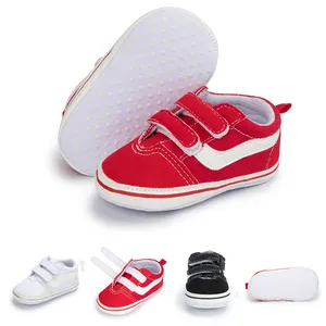 Высококачественная домашняя детская повседневная обувь из хлопка с клетчатой мягкой подошвой противоскользящие детские кроссовки