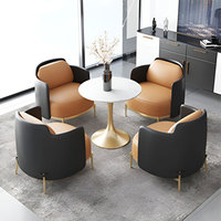 Bureau des ventes négociation canapé Table chaise ensemble hôtel hall Clubhouse réception salon loisirs café canapé chaise
