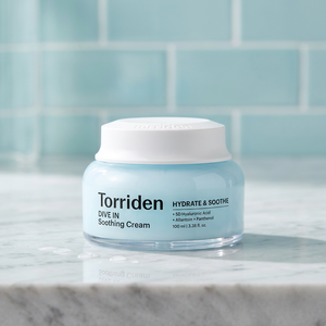 Crème apaisante à l'acide hyaluronique à faible poids moléculaire Torriden Korean Skincare Dive In 100ml, hydratant calmant - Product Image 2