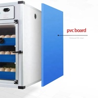 Incubateur à œufs JIATAI avec cadre en PVC, capacité 340 œufs, à vendre