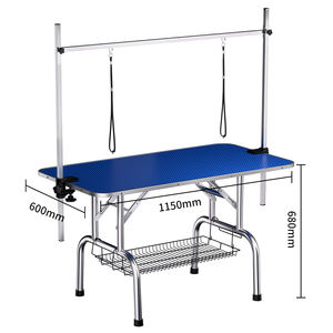 Pet Portable Edelstahl Höhen verstellbarer Hunde katze Pflege tisch Faltbar für Salon Pet Shop Hunde pflege tisch - Product Image 2