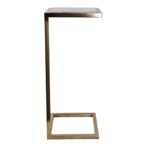Tavolino Moderno con Base a C, Comodino Decorativo Piccolo per Camera da Letto e Arredamento Casa - Product Image 5