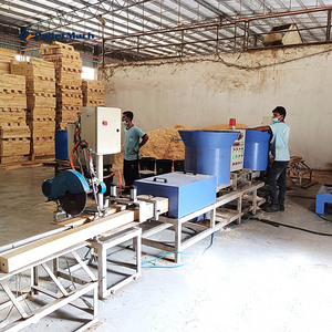 Presse à granulés de sciure de bois à double tête pour palettes en bois, extrudeuse à chaud - Product Image 6