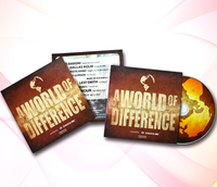 Réplication de CD DVD en vinyle personnalisée avec emballage d'impression personnalisé