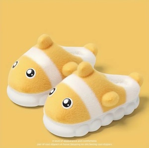 Pantofole a Forma di Pesce Marino, Calzature Invernali in Peluche per Interni ed Esterni, Regalo per Adulti e Bambini - Product Image 3