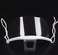 Protection anti-graisse et anti-fumée pour la cuisine, protection hygiénique alimentaire, masque facial transparent anti-buée pour chef de cuisine