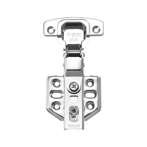 Bisagra de puerta de gabinete personalizada de superposición completa con amortiguación hidráulica de cierre suave de 1.2MM para accesorios de muebles de cocina, venta al por mayor de fábrica - Product Image 2