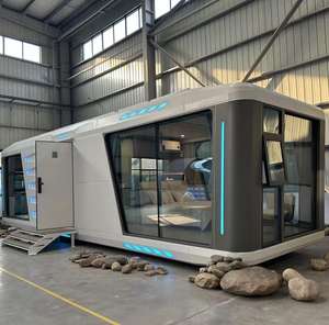 ソーラースマートカプセル環境にやさしいスペースカプセルハウスインテリジェントで便利な生活空間 - Product Image 1