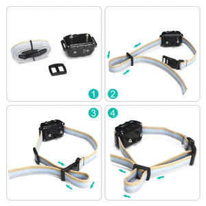 Collier intelligent anti-aboiement pour chiens, dispositif d'entraînement rechargeable et étanche avec matériau ABS, modèle Q9 P10HN - Product Image 1