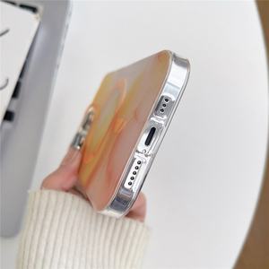 Funda magnética para teléfono móvil con arcoíris mate de acuarela a la moda para iPhone 11 12 13 14 15 Pro Max 14 15 Plus, funda protectora para teléfono - Product Image 3