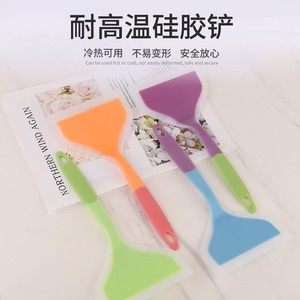 Silicone Spatula Set 4 Pcs Heat Resistant For Cooking Baking Pancake Making Non Stick Safe For Pans - Product Image 1