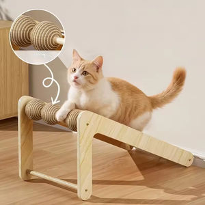 Nuevo diseño, rascador vertical resistente al desgaste para gatos, juguete para afilar garras, estructura de escalada, juguetes para gatos de interior. - Product Image 4